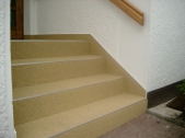Treppe, Steinteppich 1